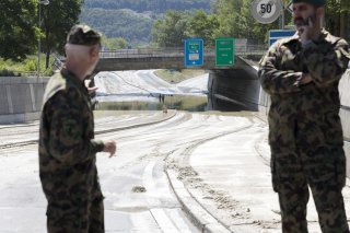 L'armée a notamment été mobilisée à Sierre et en Anniviers